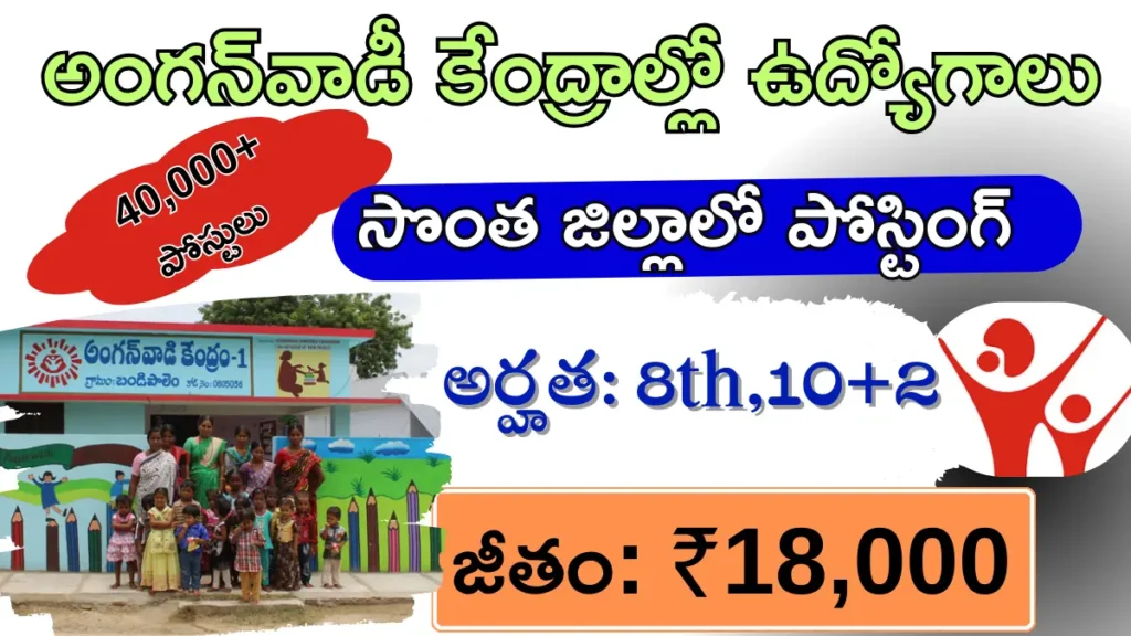 Anganwadi Recruitment 2025