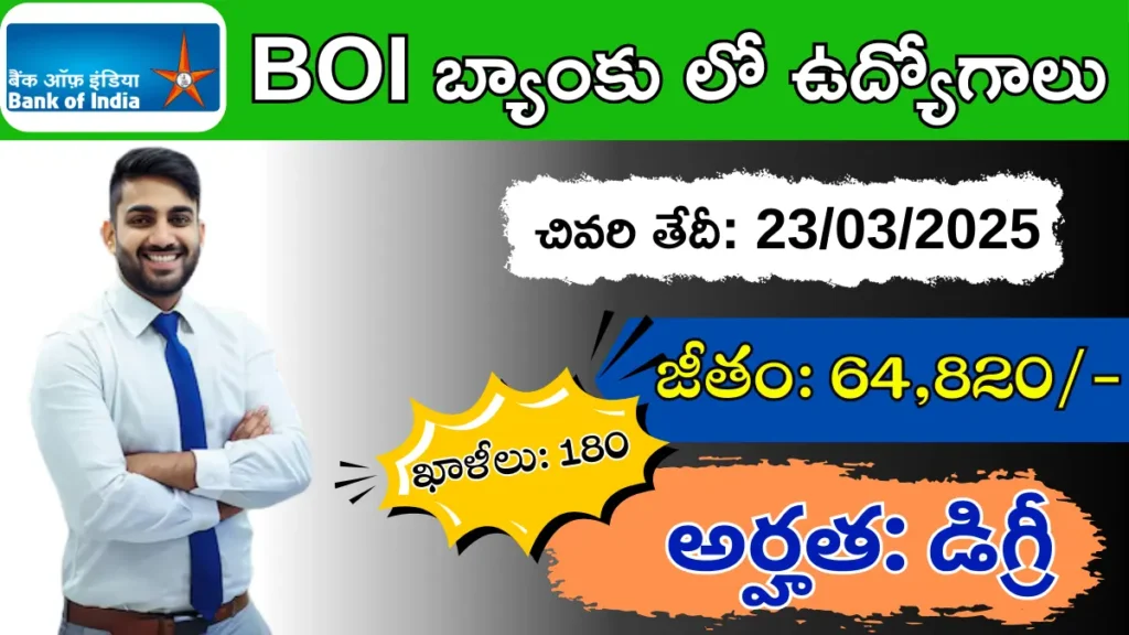 BOI Recruitment 2025