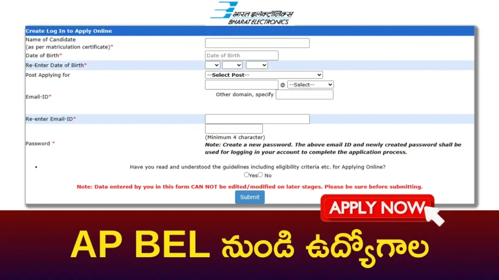 BEL Recruitment 2026