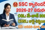 SSC Calendar 2026