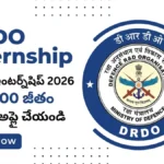 DRDO DIPAS Internship 2026