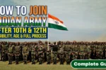 How to Join Indian Army After 12th